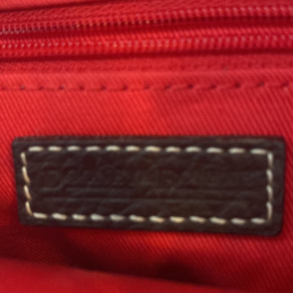 Dooney & Burke Purse (Multi-Color / Lady Bug) w/Gold Hardware. - Picture 10 of 11